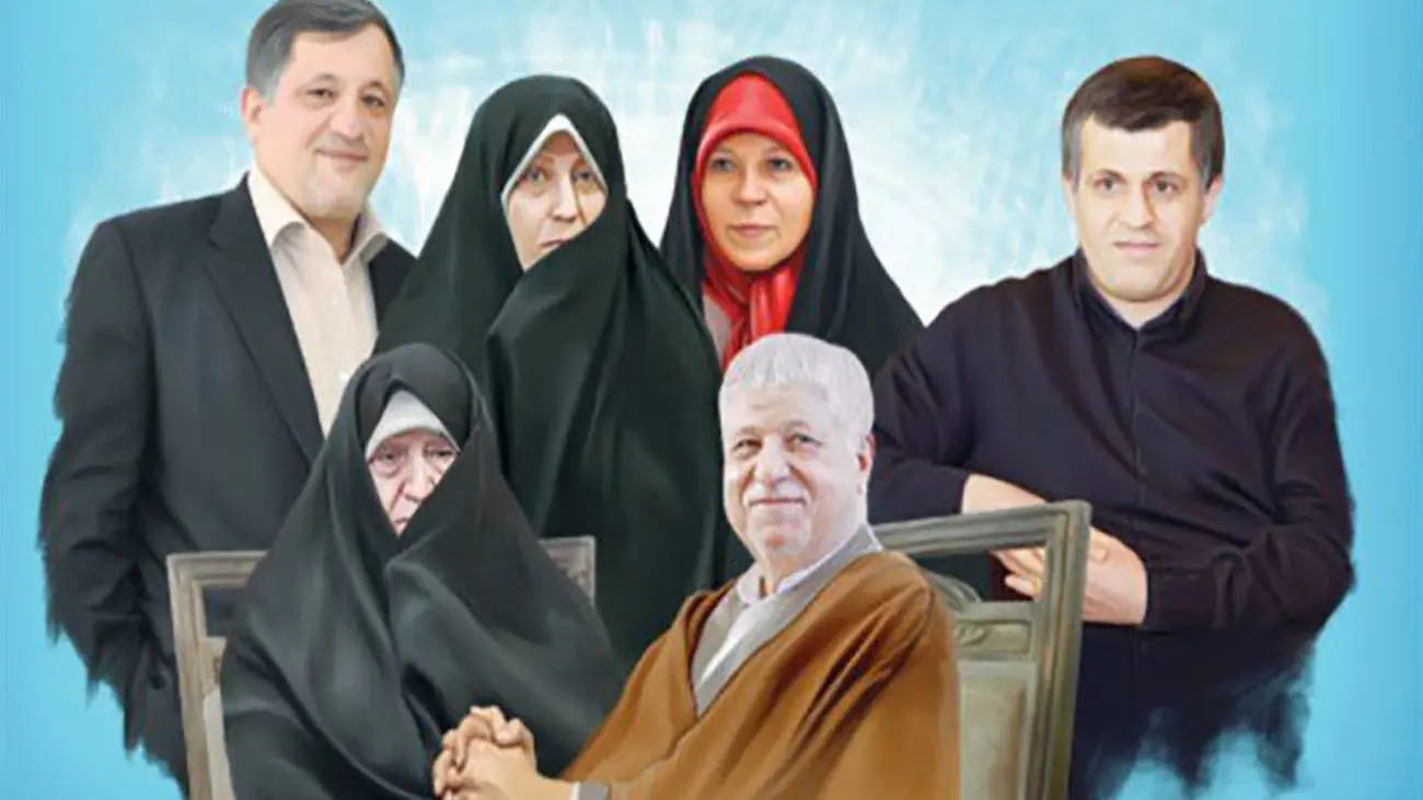 سفر در زمان; سرلشکر سلیمی و هاشمی رفسنجانی در کنار پیکر عباس دوران - وب‌گردی