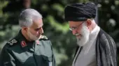 عکس سفر در زمان / تصویر دیدار خصوصی سردار سلیمانی و خانواده اش با رهبری شهید انقلاب