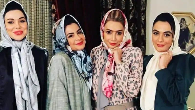استایل دهه شصتی بازیگران زن ایرانی
