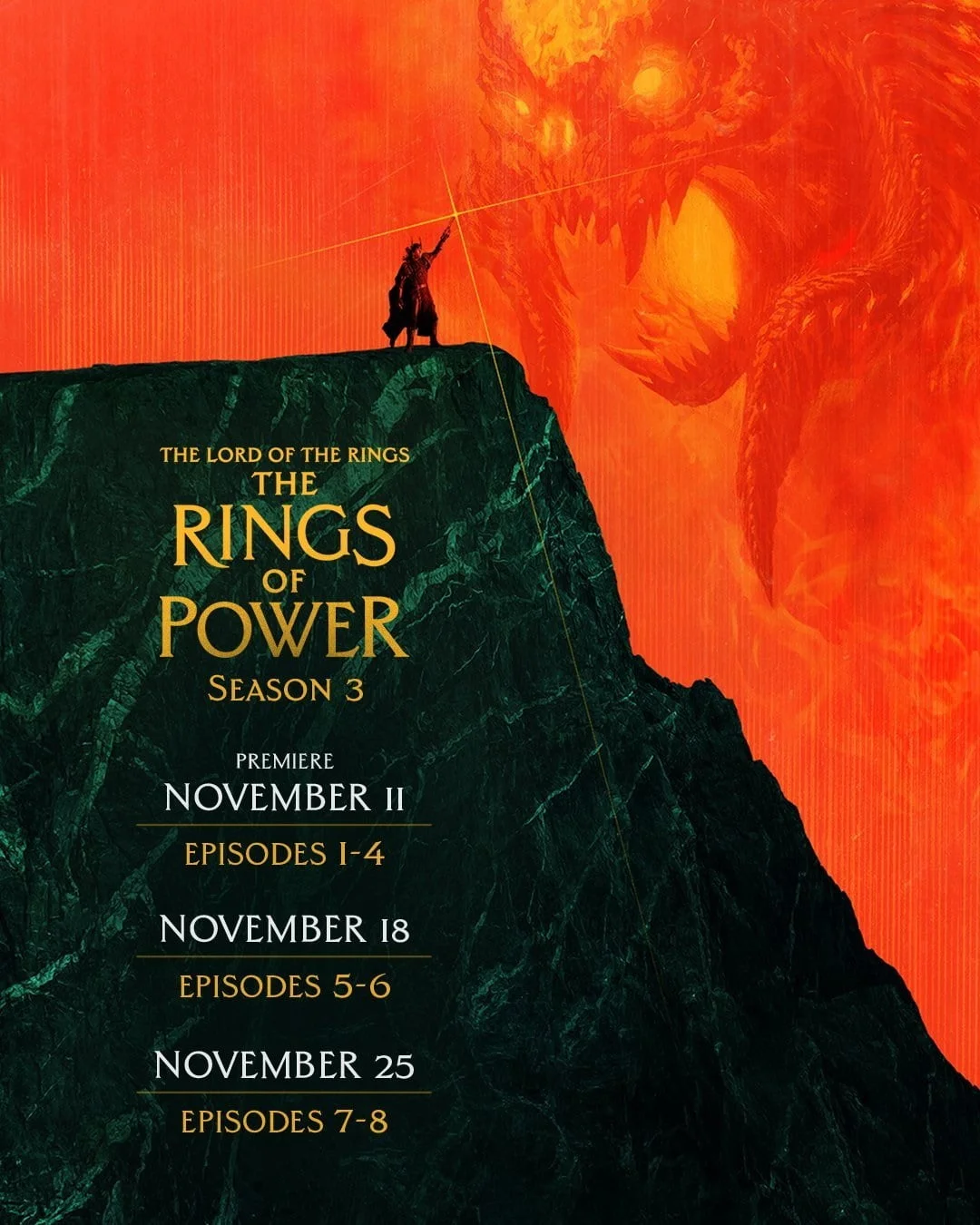 تصاویری از شخصیت‌ها و بازیگران جدید فصل سوم The Rings of Power منتشر شد (برنامه‌ی پخش سریال اعلام شد) | گیمفا