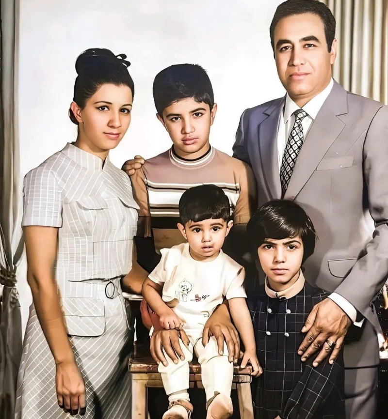 همسر اول ایرج و فرزندانش