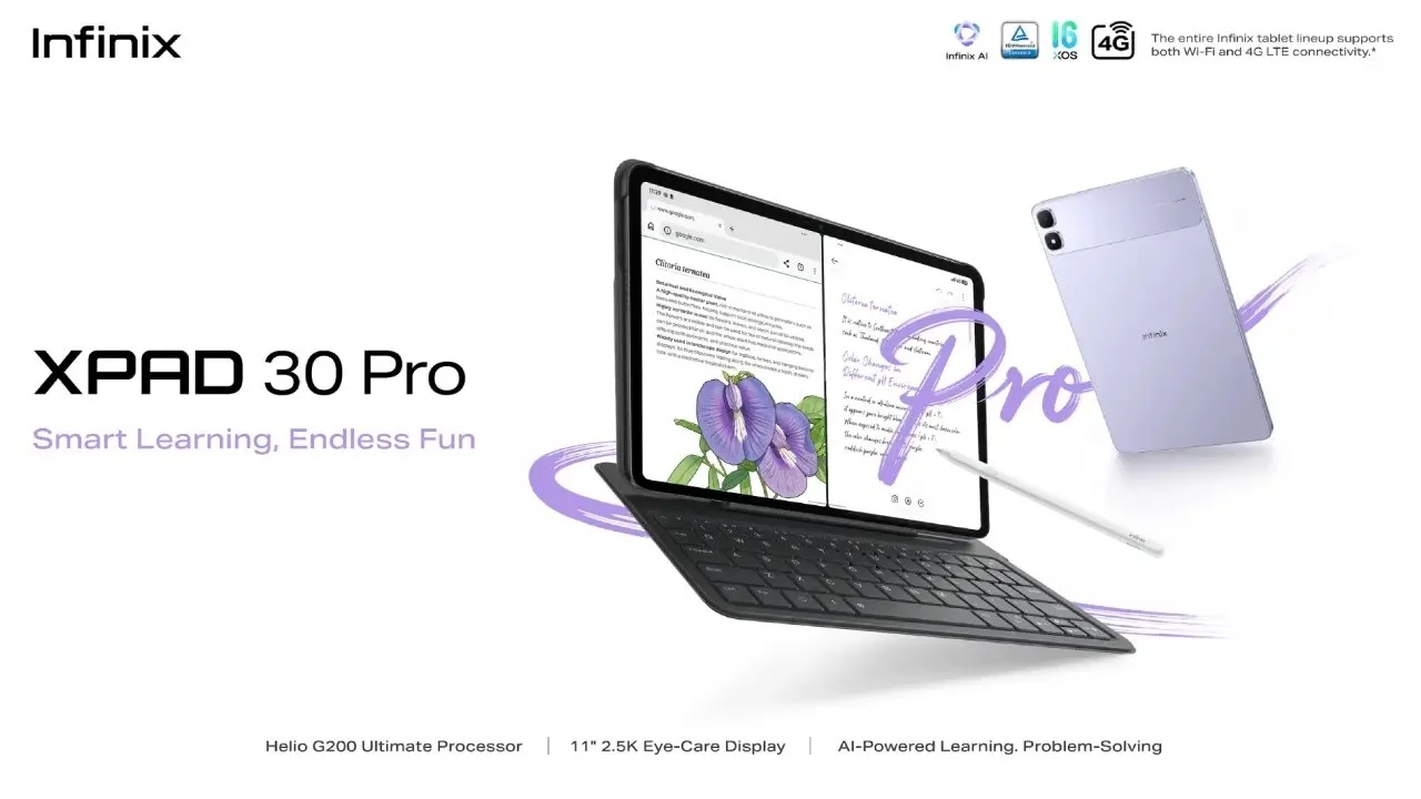 معرفی تبلت اقتصادی Infinix Xpad 30 Pro - علم و فناوری