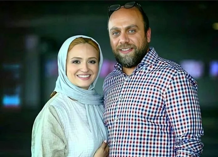 گلاره عباسی و همسرش راد ادیب