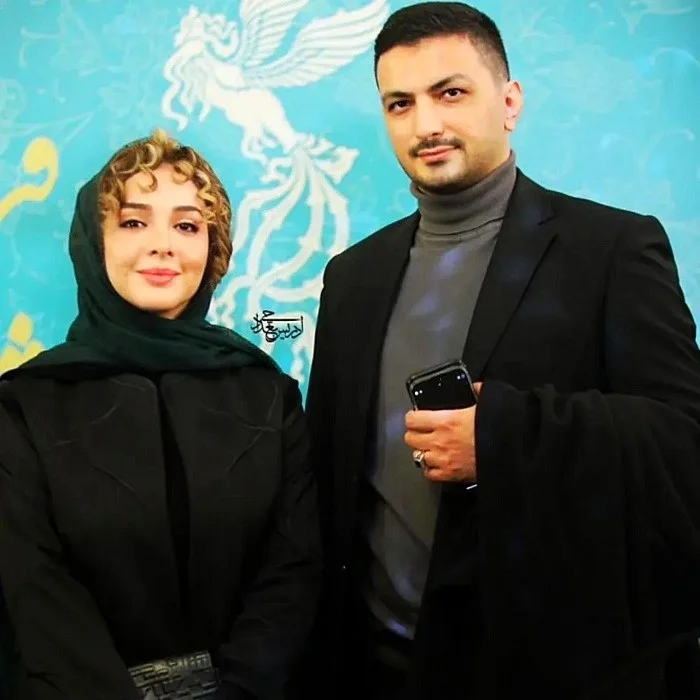 عکس المیرا دهقانی و همسرش