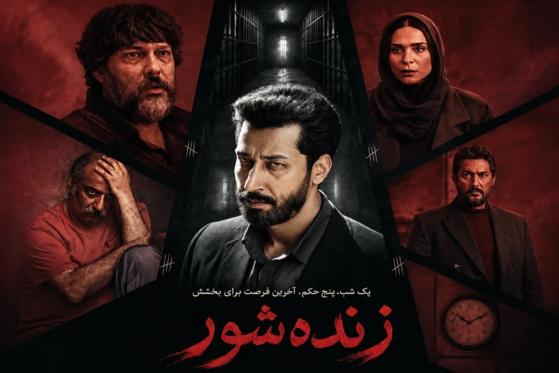 بازیگران زنده شور با اسامی و نقش ها - فیلم و سریال